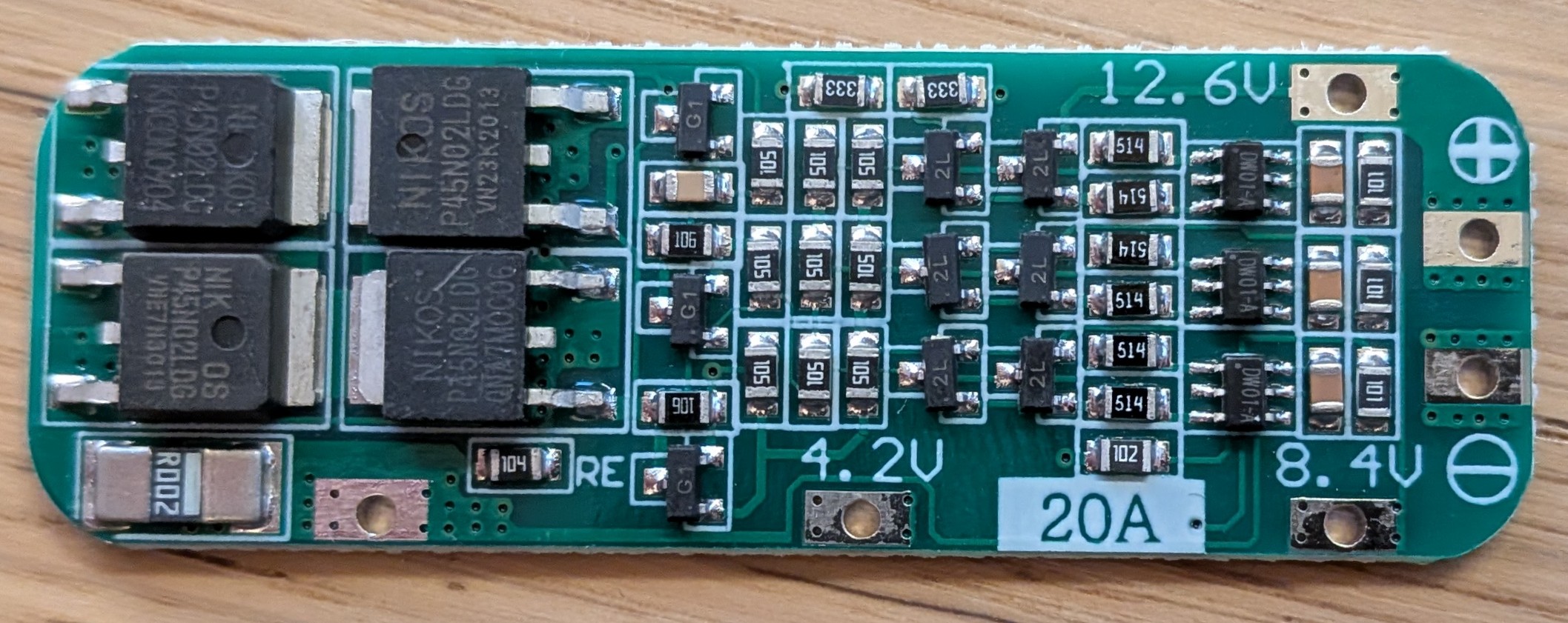 Picture of the BMS that was used