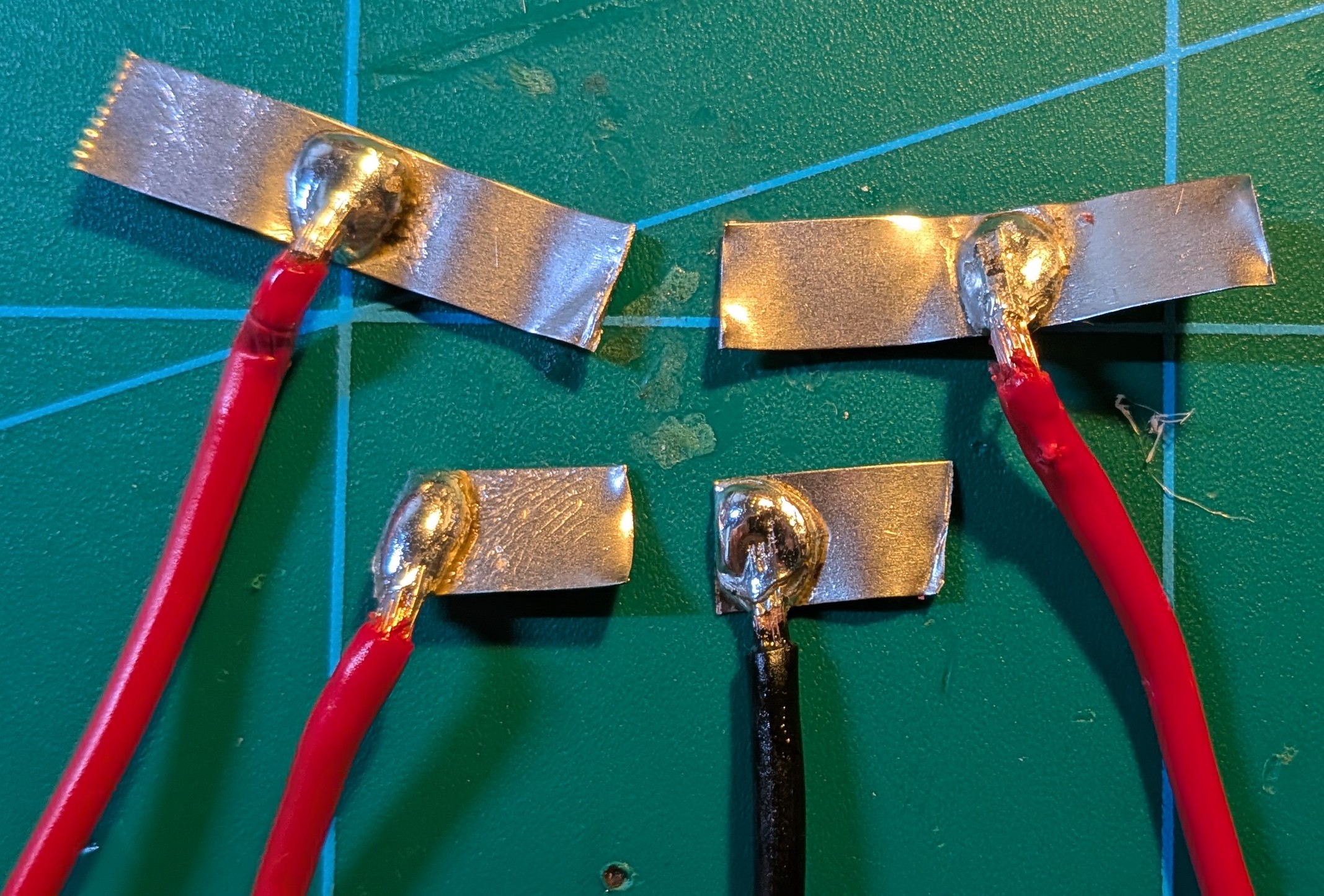 Picture of the nickel strips