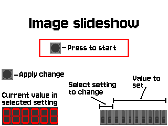 First image when the program started